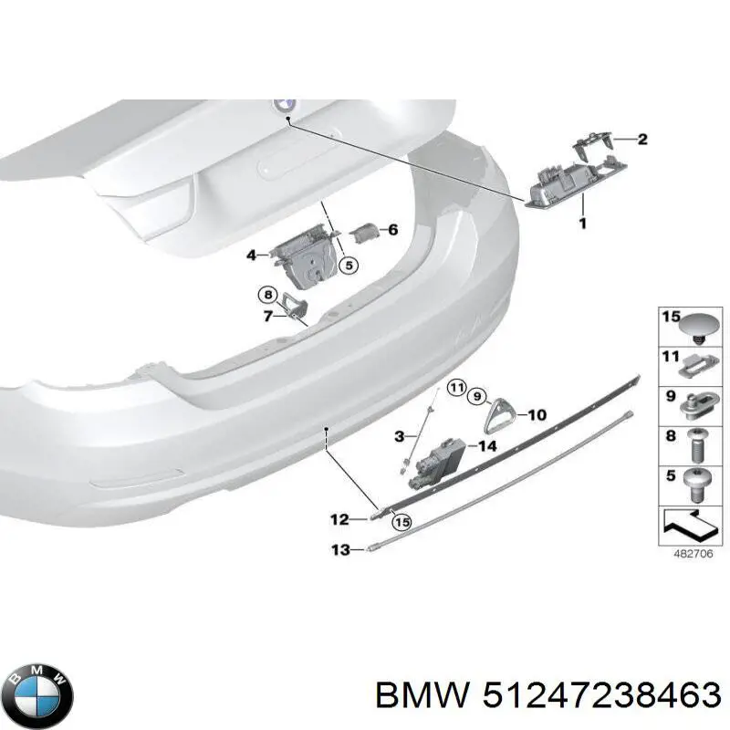  BMW 51247238463 precio, desde 39,12 EUR