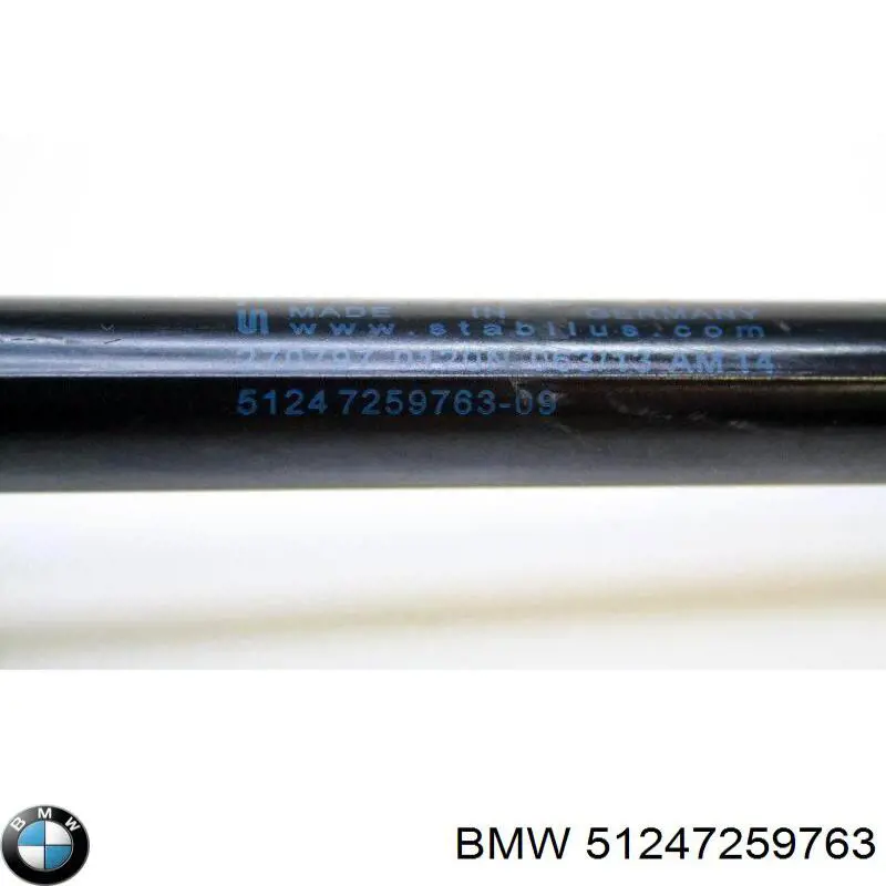 Muelle neumatico maletero BMW 51247259763