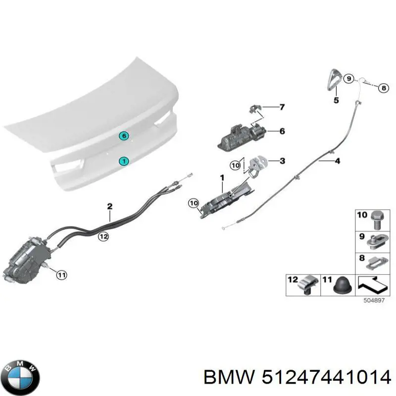 Cerradura de portón trasero NTY EZCBM431 precio, desde 107,45 EUR