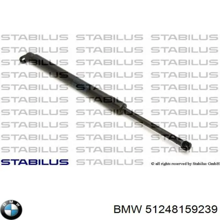Comprar 51248159239 BMW Amortiguador de puerta trasera