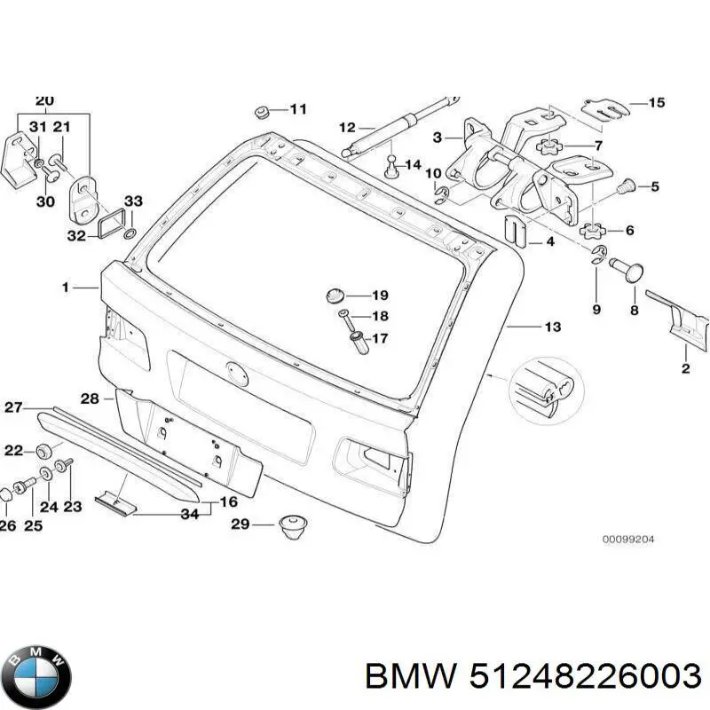  BMW 51248226003 precio, desde 3,65 EUR