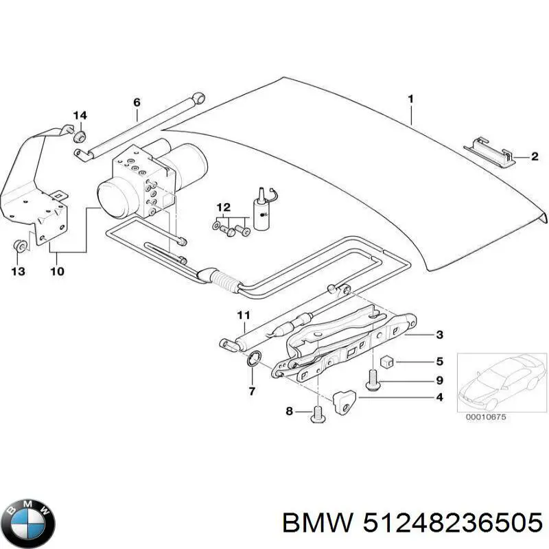 51248236505 BMW módulo hidráulico abs