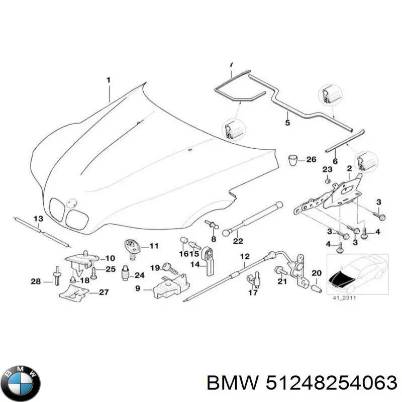 Soporte silenciador BMW X5 