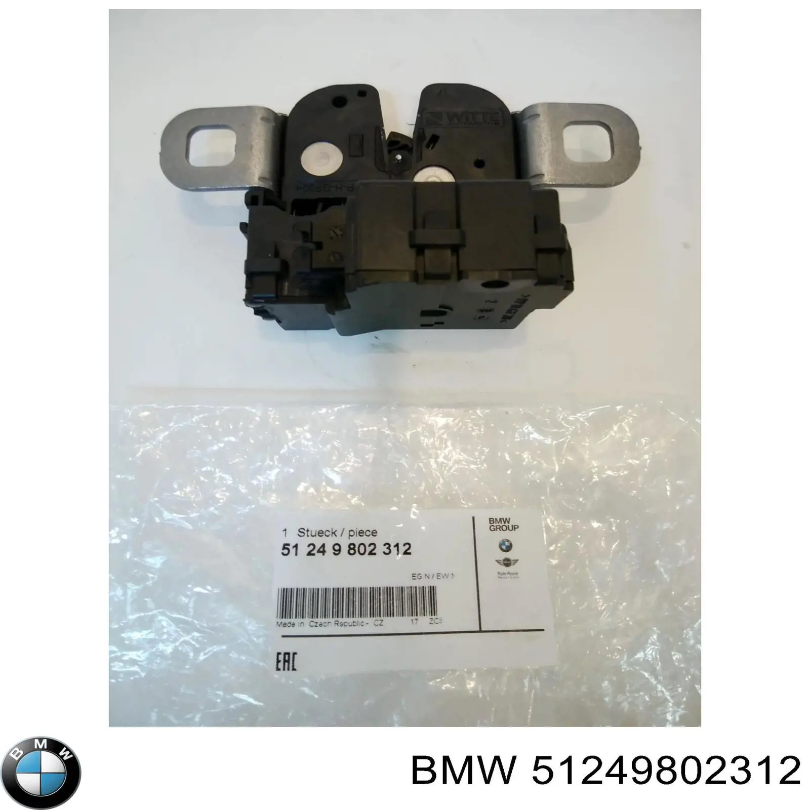 Cerradura de portón trasero BMW 51249802312 precio, desde 51,00 EUR