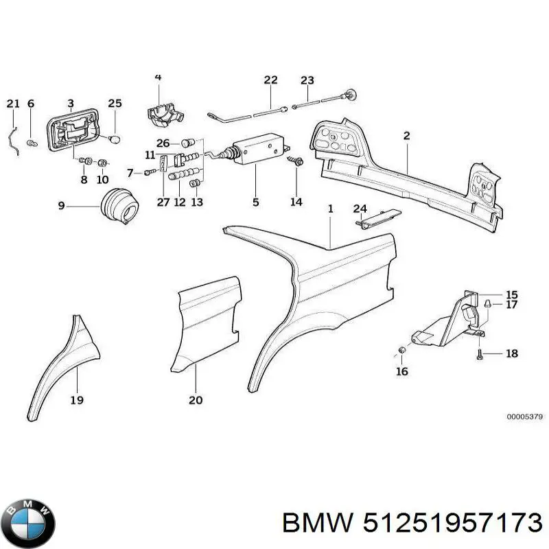 Manguito de aire del medidor de masa de aire BMW 51251957173 precio, desde 20,67 EUR