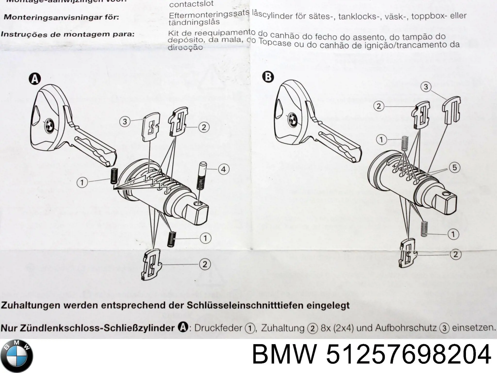  BMW 51257698204 precio, desde 45,36 EUR
