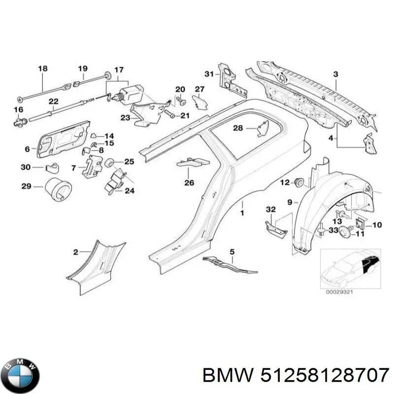 Comprar 51258128707 BMW 