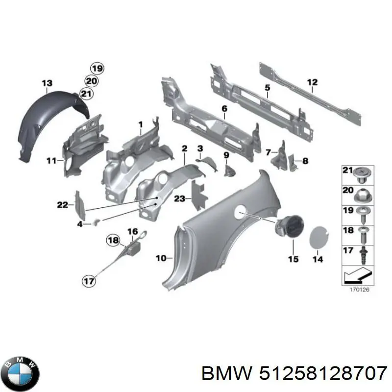 51258128707 BMW