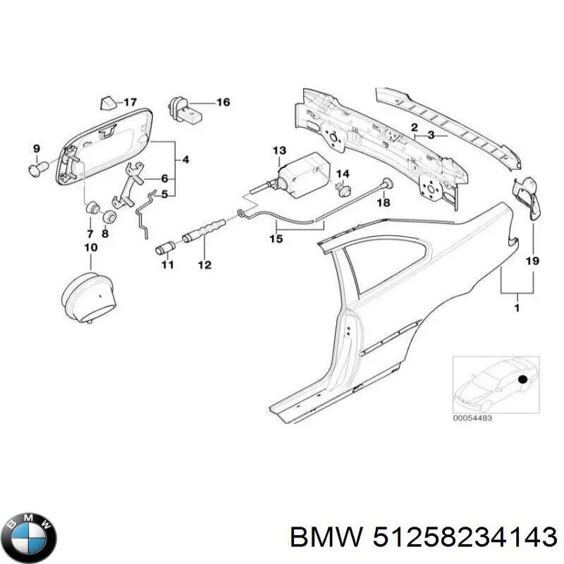  51258234143 BMW