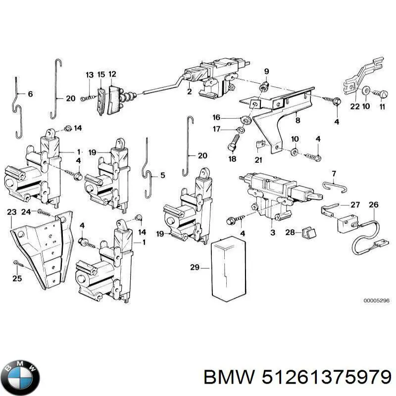 Perno de fijación del brazo inferior delantero BMW 51261375979 precio, desde 1,09 EUR