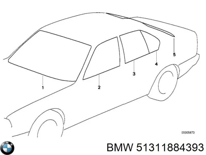 Parabrisas delantero BMW 3 E30