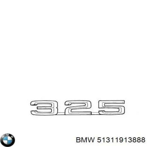 Junta de la luneta trasera BMW 51311913888 precio, desde 430,98 EUR