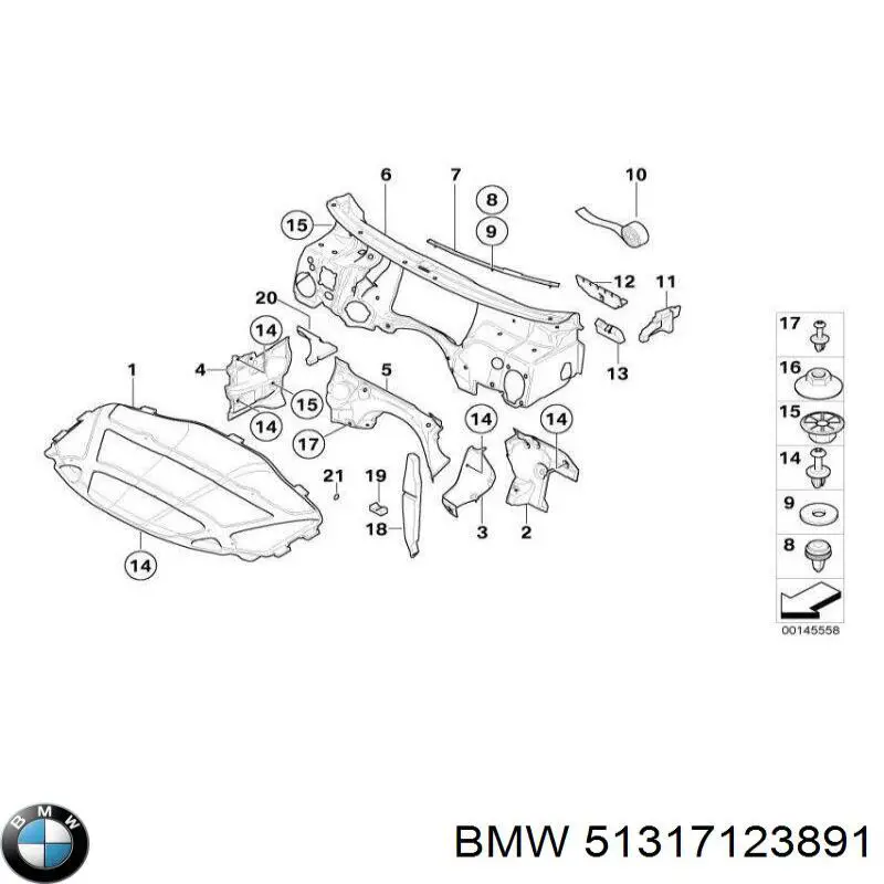 Cristal parabrisas BMW 51317123891 precio, desde 217,82 EUR