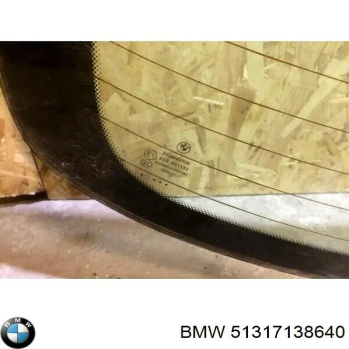 Comprar 51317138640 BMW Cristal de el maletero, 3/5 puertas traseras (trastes)