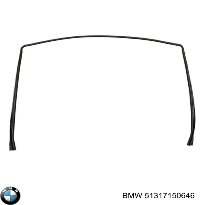 Comprar 51317150646 BMW Moldura de parabrisas