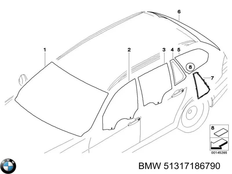 Cristal parabrisas BMW 51317164816 precio, desde 99,53 EUR