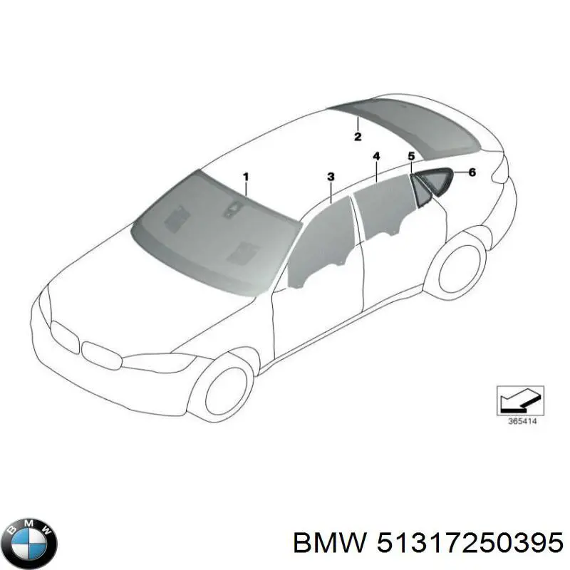 Moldura izquierda del parabrisas BMW 51317250395 precio, desde 107,43 EUR
