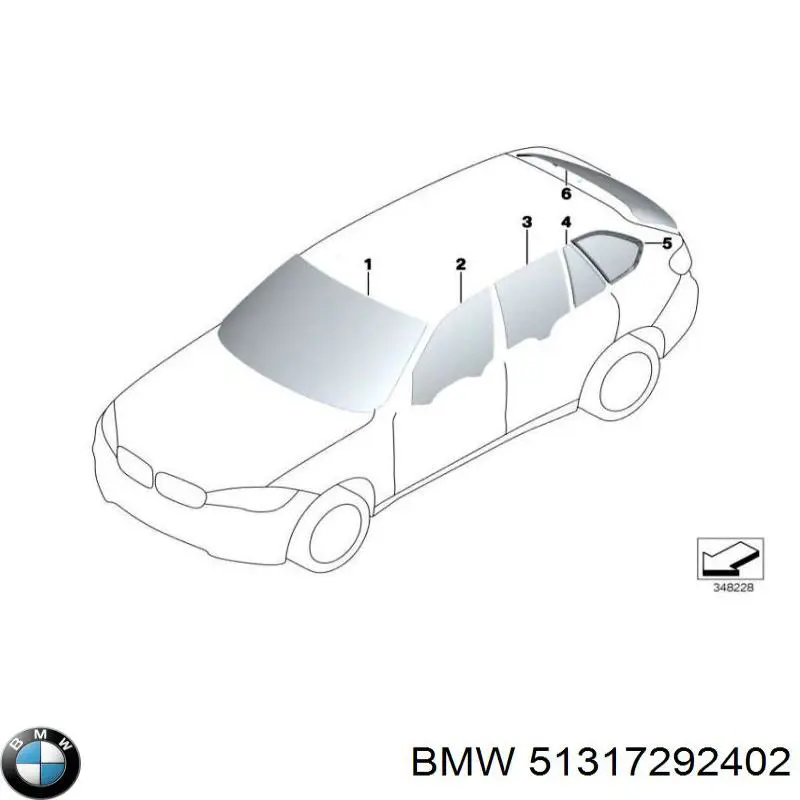 51317292402 BMW Parabrisas delantero 