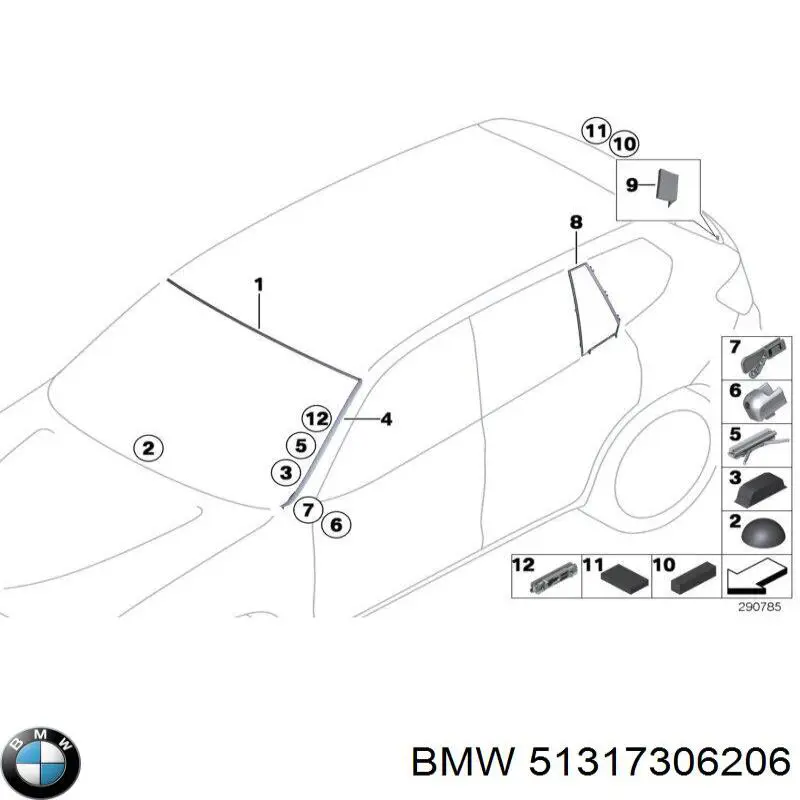 Comprar 51317306206 BMW 