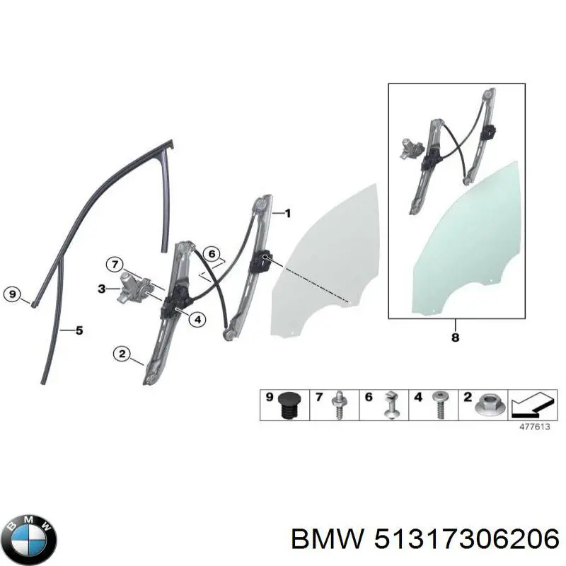  BMW 51317306206 precio, desde 8,98 EUR