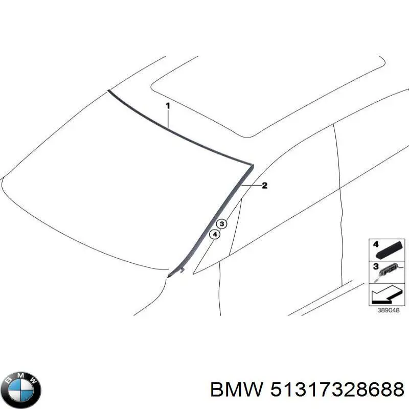 Cristal parabrisas BMW 51317328688 precio, desde 213,94 EUR
