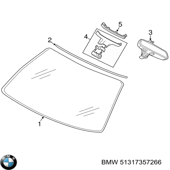 Cristal parabrisas BMW 51317357266 precio, desde 676,63 EUR