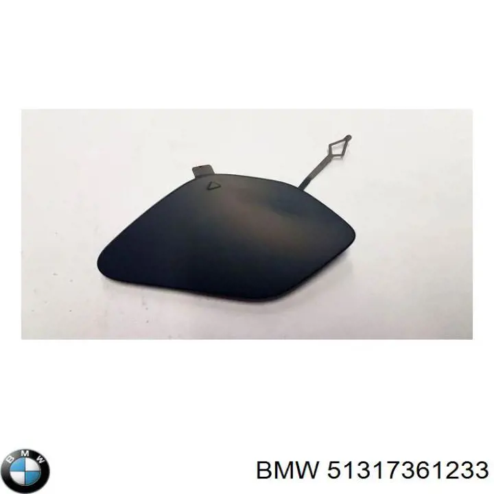 Tapa de gancho de remolque trasero del parachoques BMW 51317361233 precio, desde 14,06 EUR