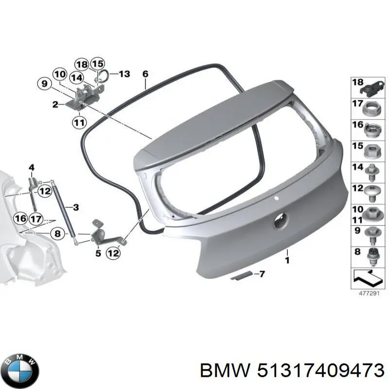  BMW 51317409473 precio, desde 1,97 EUR