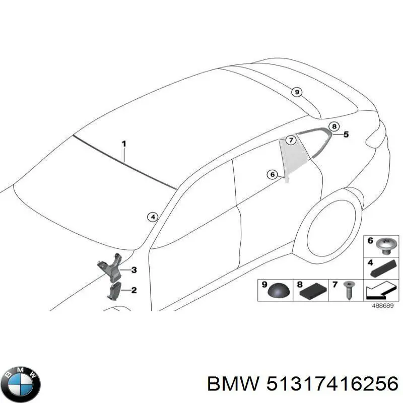 51317416256 BMW