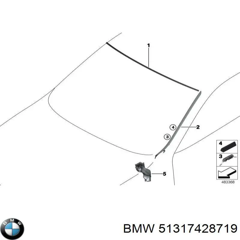 Parabrisas delantero  para BMW X2  F39
