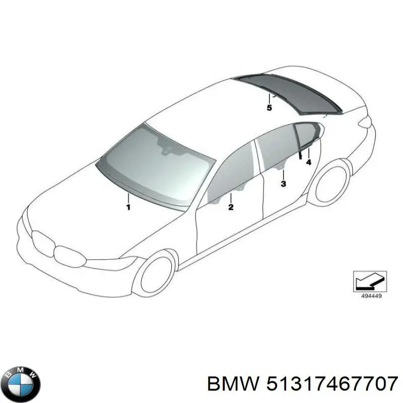 Parabrisas delantero BMW 3 G20