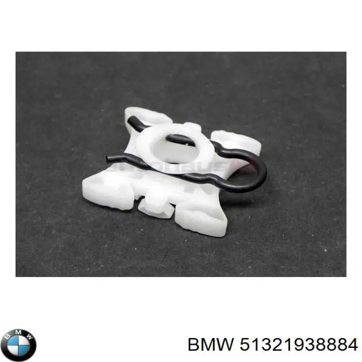 Patín del elevalunas delantero BMW 51321938884
