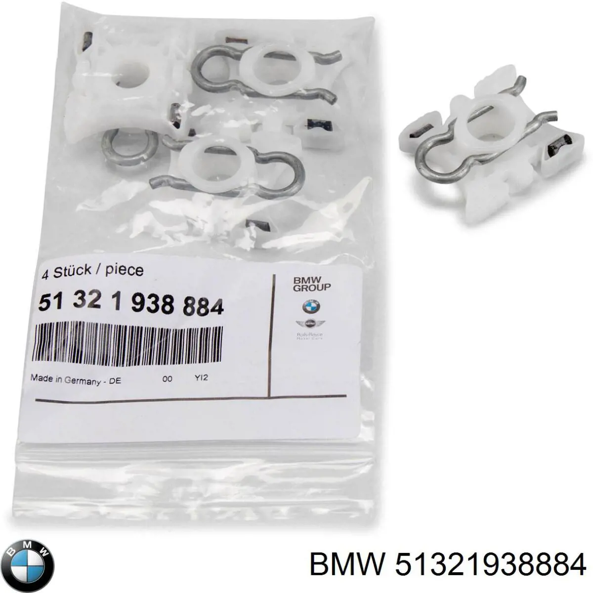 Comprar 51321938884 BMW Patín del elevalunas delantero