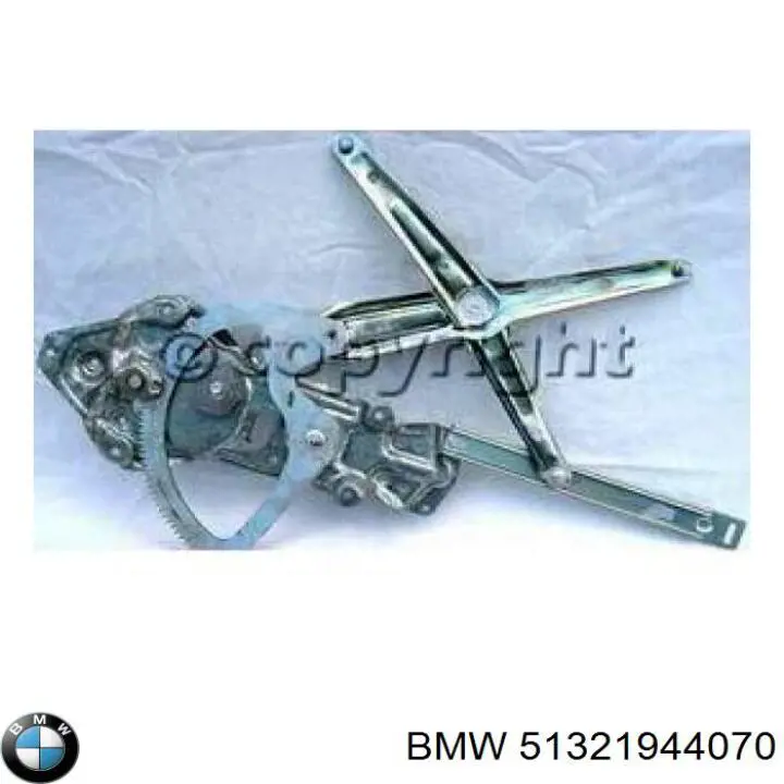  Mecanismo de elevalunas delantero derecha BMW 5 