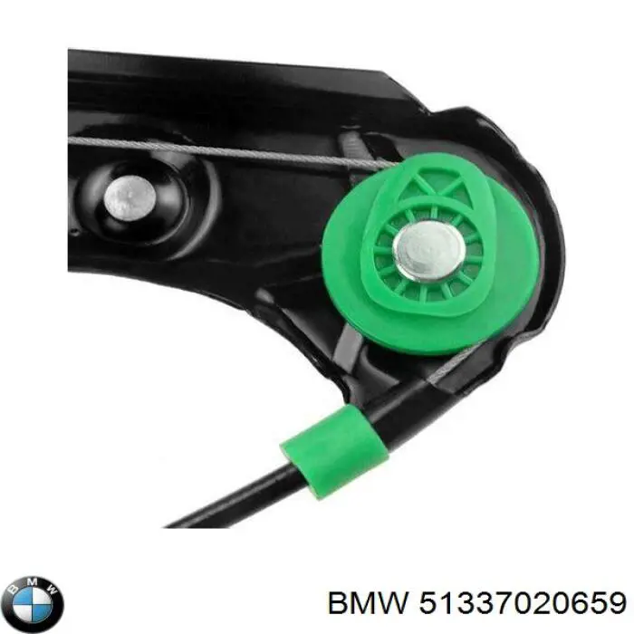 Mecanismo de elevalunas BMW 51337020659