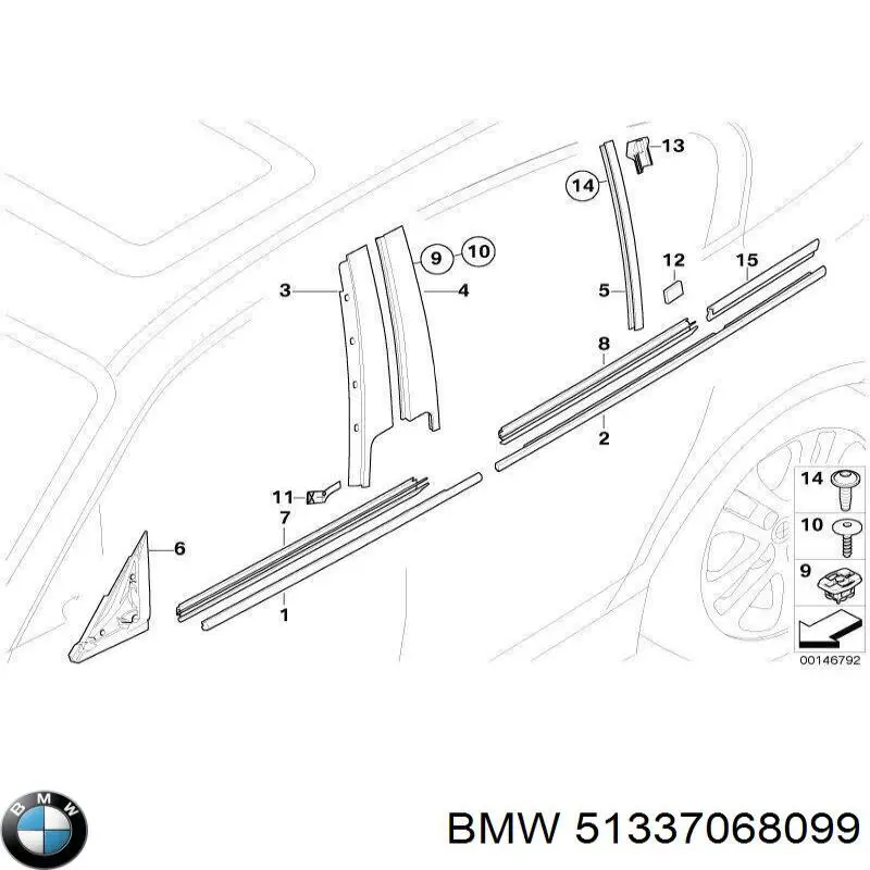  BMW 51337068099 precio, desde 109,57 EUR
