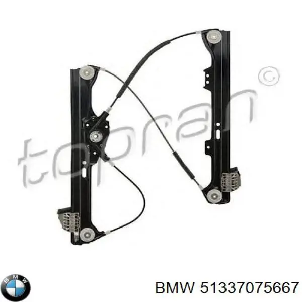 51337075667 BMW mecanismo de elevalunas, puerta delantera izquierda