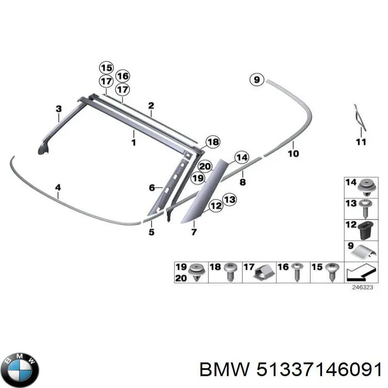 Comprar 51337146091 BMW 