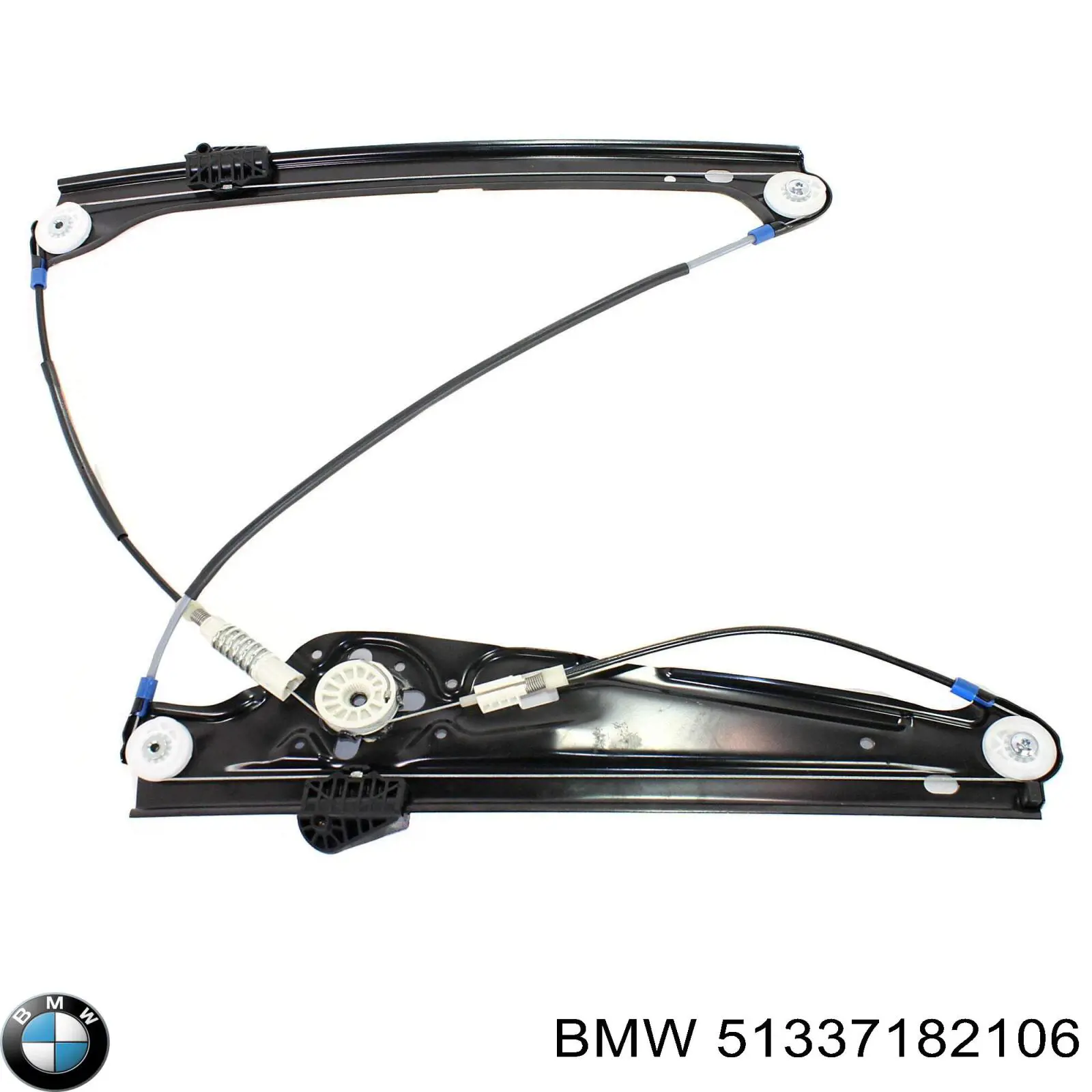 Mecanismo de elevalunas, puerta delantera derecha BMW 7 (F01, F02, F03, F04)