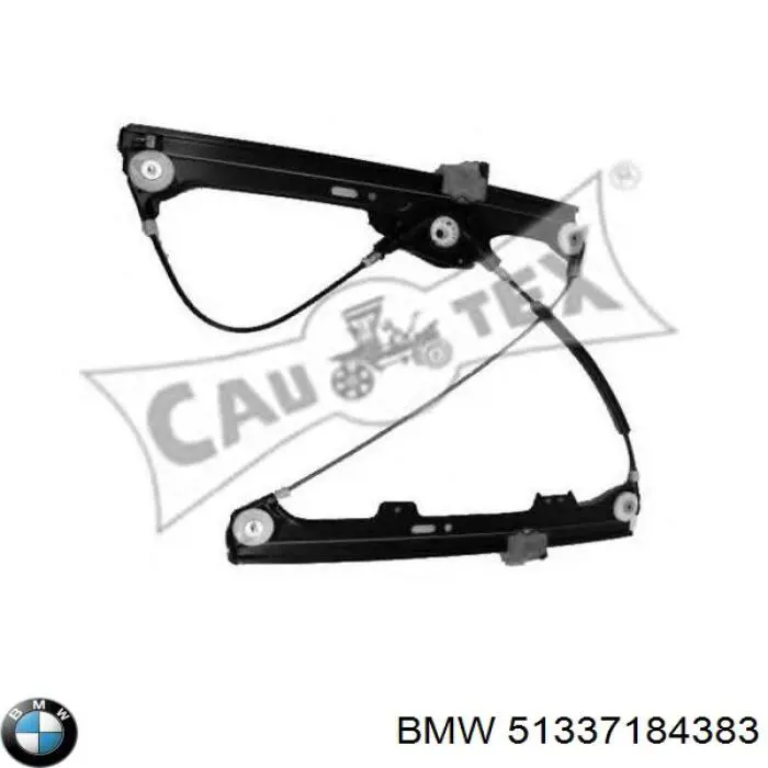 51337184383 BMW mecanismo de elevalunas, puerta delantera izquierda