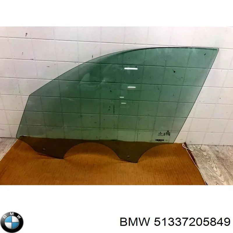 51337205849 BMW luna de puerta delantera izquierda