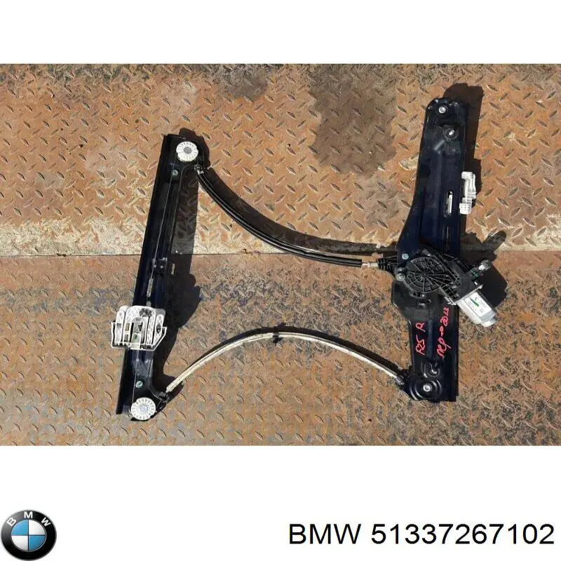 Mecanismo de elevalunas, puerta delantera derecha para BMW X3 (F25)