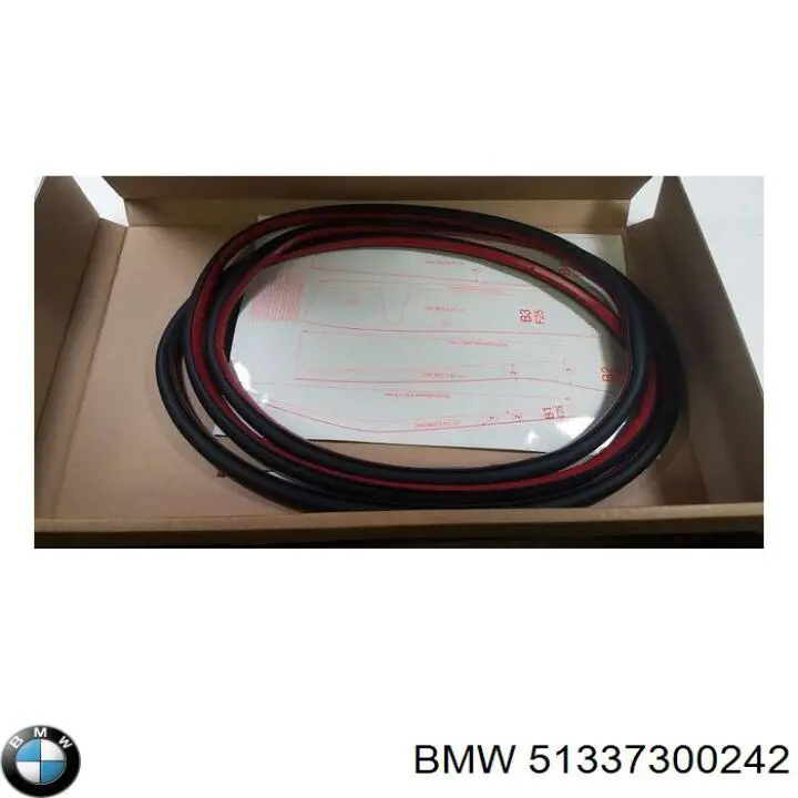 Comprar 51337300242 BMW Junta de puerta delantera (en la carrocería)