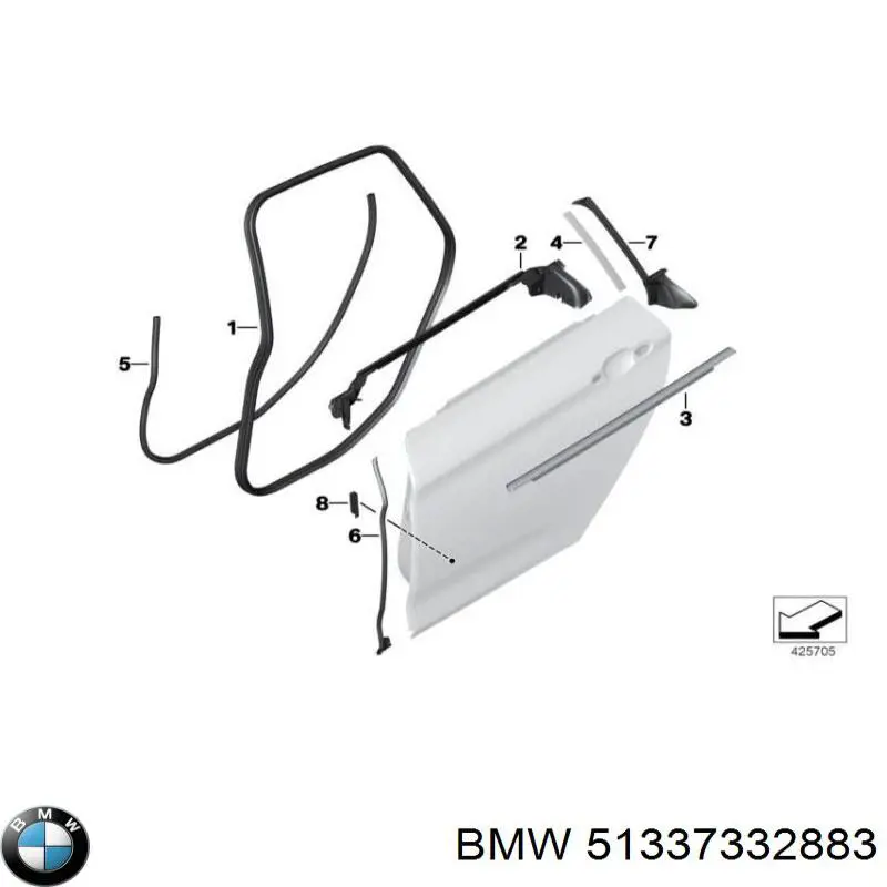 51337332883 BMW