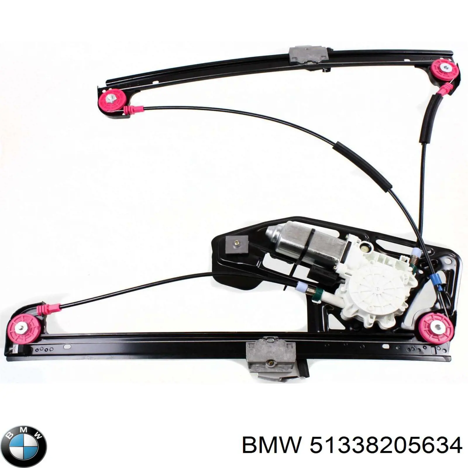 Mecanismo de elevalunas, puerta delantera derecha para BMW 7 (E38)