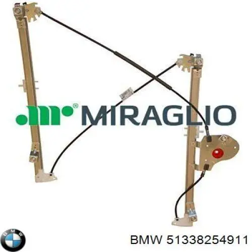 Comprar 51338254911 BMW Mecanismo de elevalunas delantero izquierdo