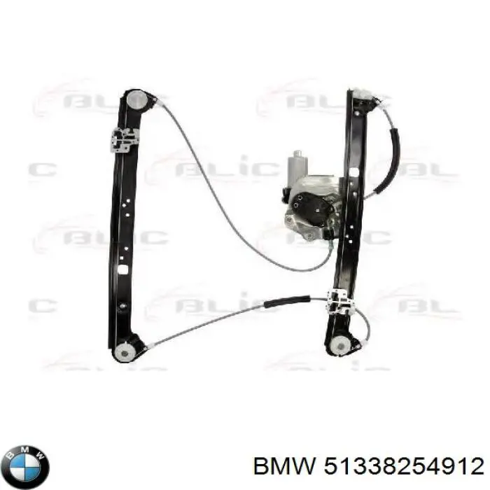 Mecanismo elevalunas delantero derecha BMW 51338254912