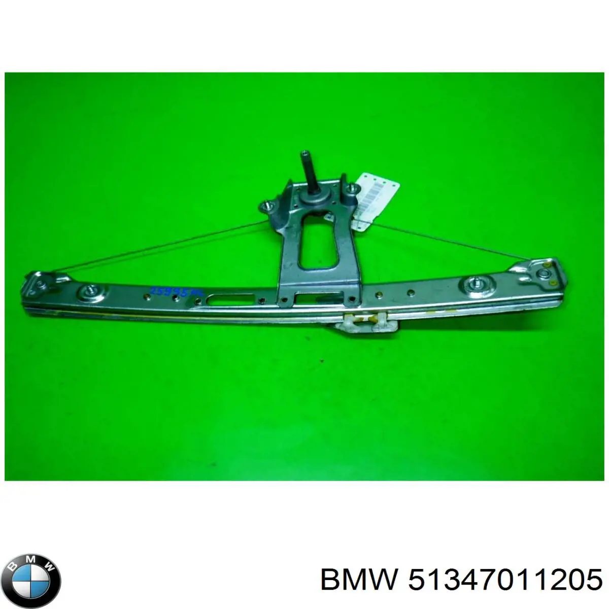 51347011205 BMW mecanismo de elevalunas, puerta trasera izquierda
