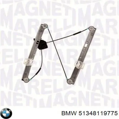 Mecanismo alzacristales, puerta trasera izquierda para BMW 3 (E36)