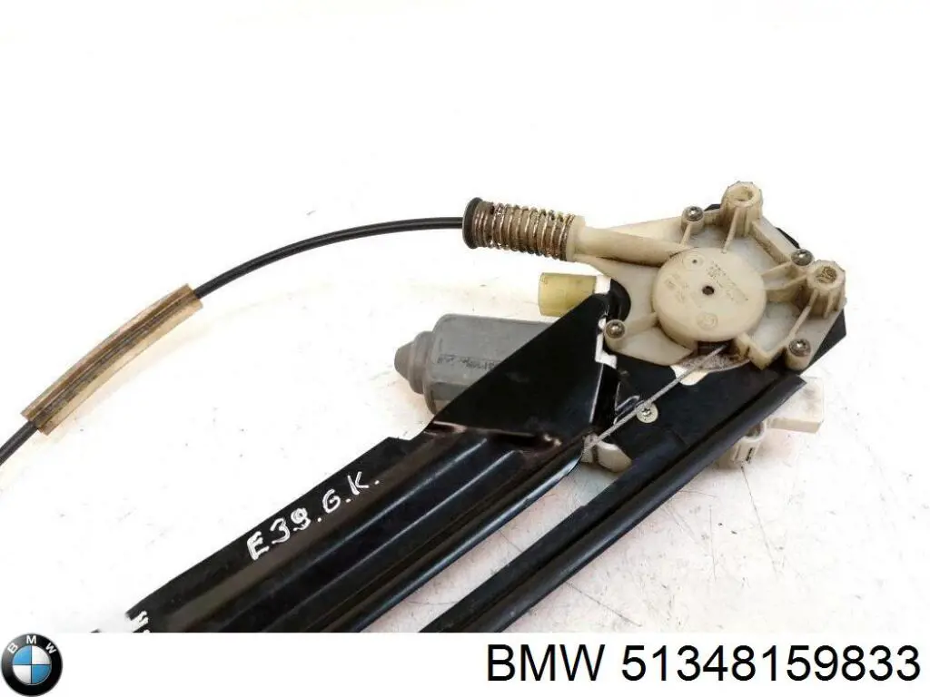 Mecanismo de elevalunas de la puerta trasera izquierda 51348159833 BMW